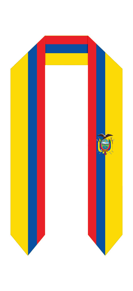 Ecuador - International Flag Stole