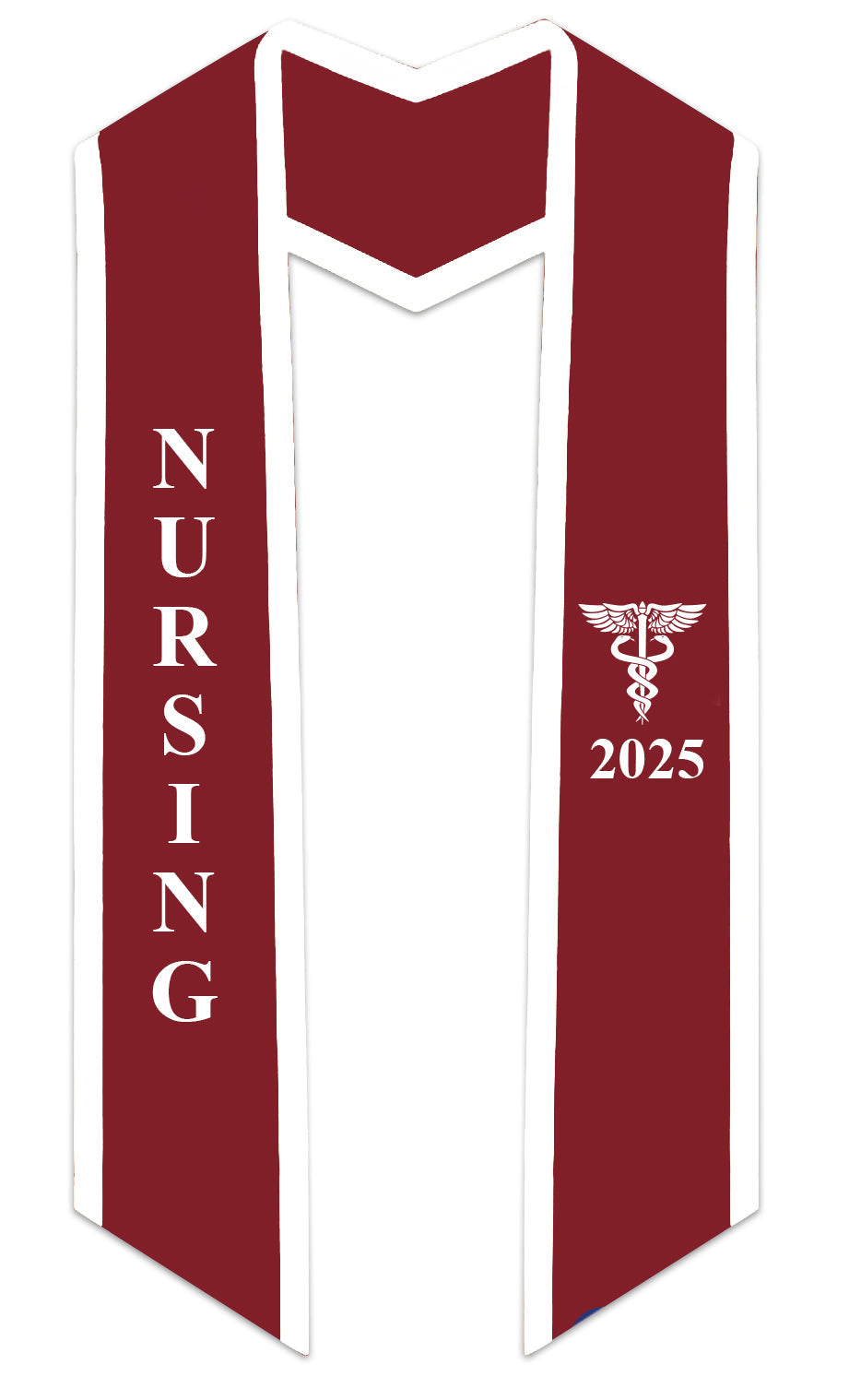 2025 Nursing Graduation Stole with Trim