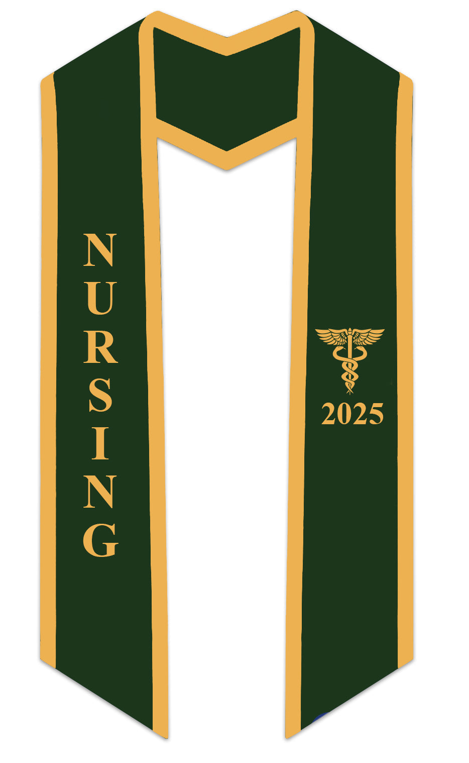 2025 Nursing Graduation Stole with Trim