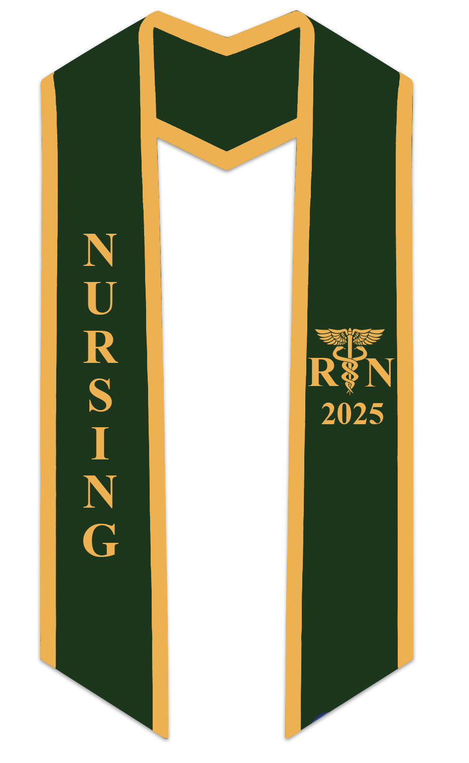 2025 RN Nursing Graduation Stole with Trim