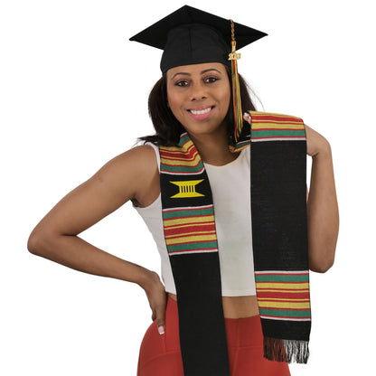 Ready to Customize Kente Cloth Graduation Stole