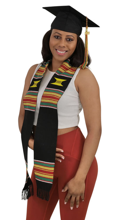 Ready to Customize Kente Cloth Graduation Stole