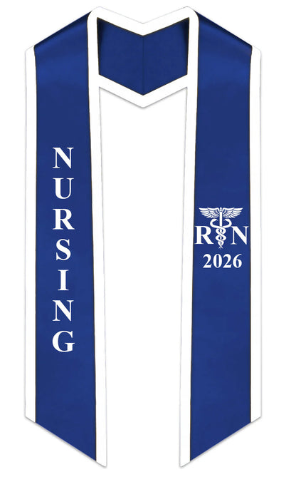 2026 RN Nursing Graduation Stole with Trim