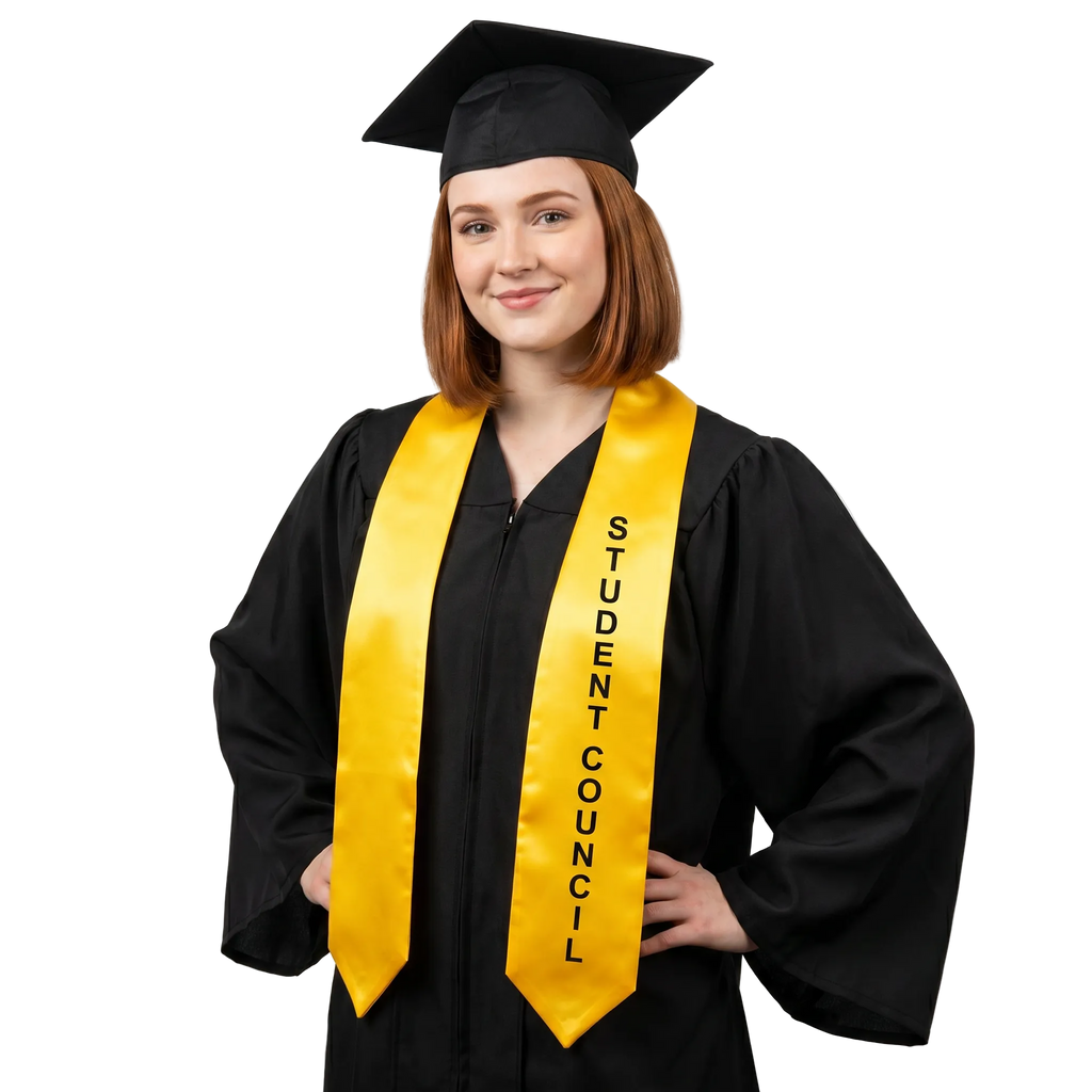 Student Council Class Officer Stole for graduation and student leadership recognition