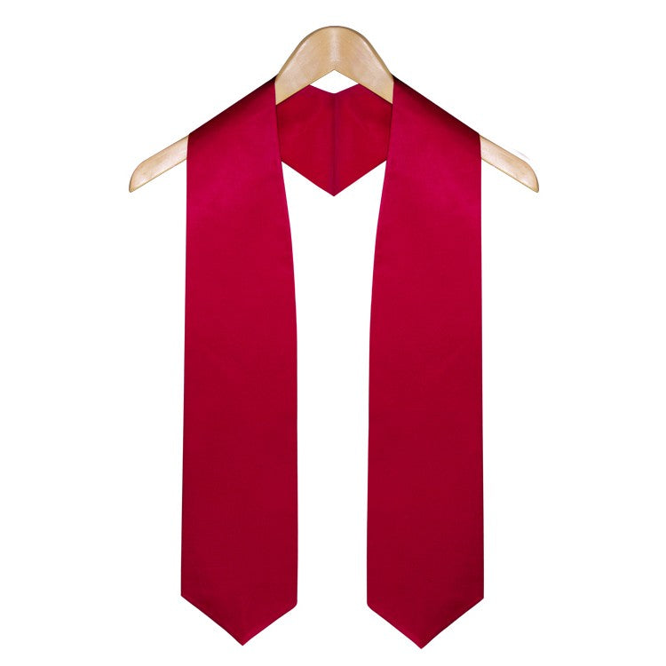 Red Elementary & Middle School Graduation Stole - Stoles.com