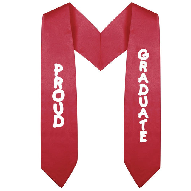 Red Preschool & Kindergarten Imprinted Graduation Stole - Stoles.com