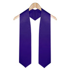 Purple High School Graduation Stole - Stoles.com