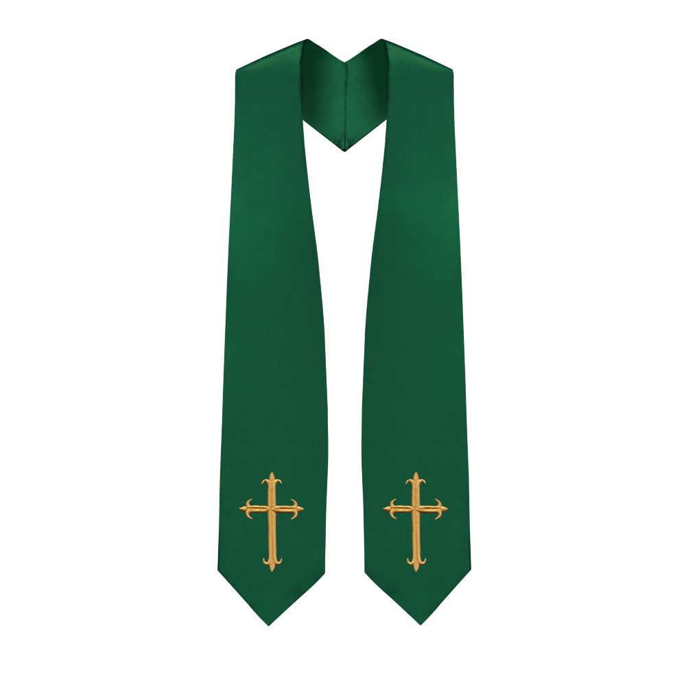 Hunter Choir Stole with Crosses - Stoles.com