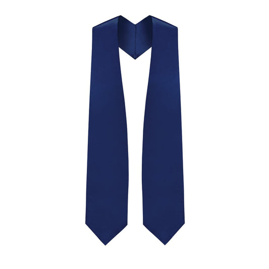 Navy Blue Choir Stole - Stoles.com