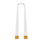 White Satin Clergy Stole - Stoles.com