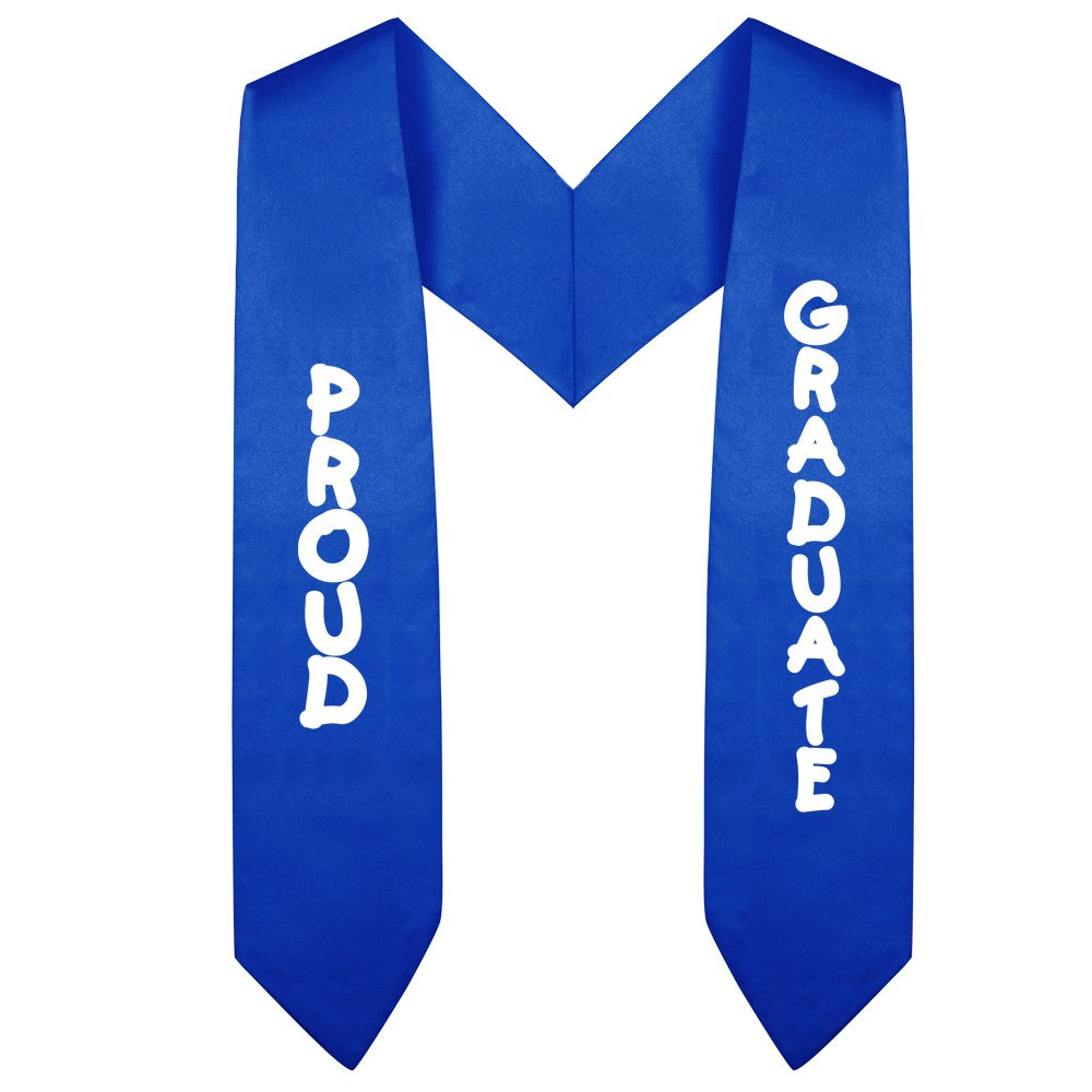 Royal Blue Preschool & Kindergarten Imprinted Graduation Stole - Stoles.com