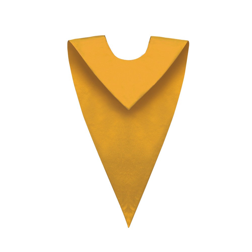 Gold V-Neck Choir Stole - Stoles.com