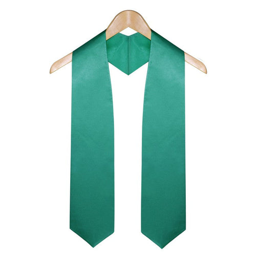 Emerald Green University & College Graduation Stole