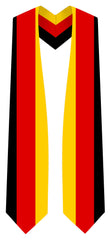 German Graduation Stole -  German Flag Sash