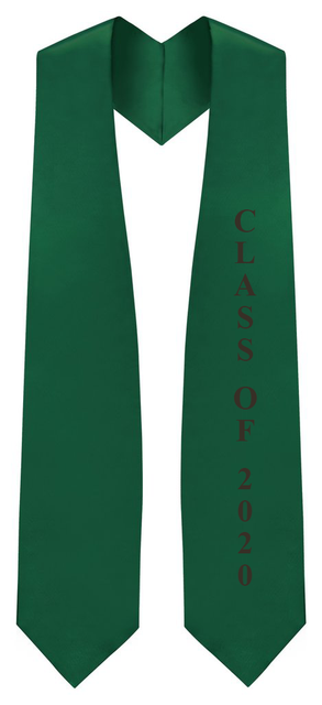 Hunter "Class of 2020" Graduation Stole - Stoles.com