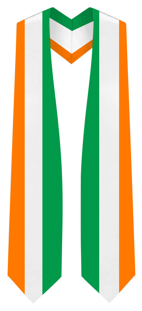 Ireland Graduation Stole -  Ireland Flag Sash