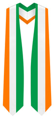 Ireland Graduation Stole -  Ireland Flag Sash
