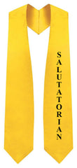 Gold Salutatorian Stole - Stoles.com