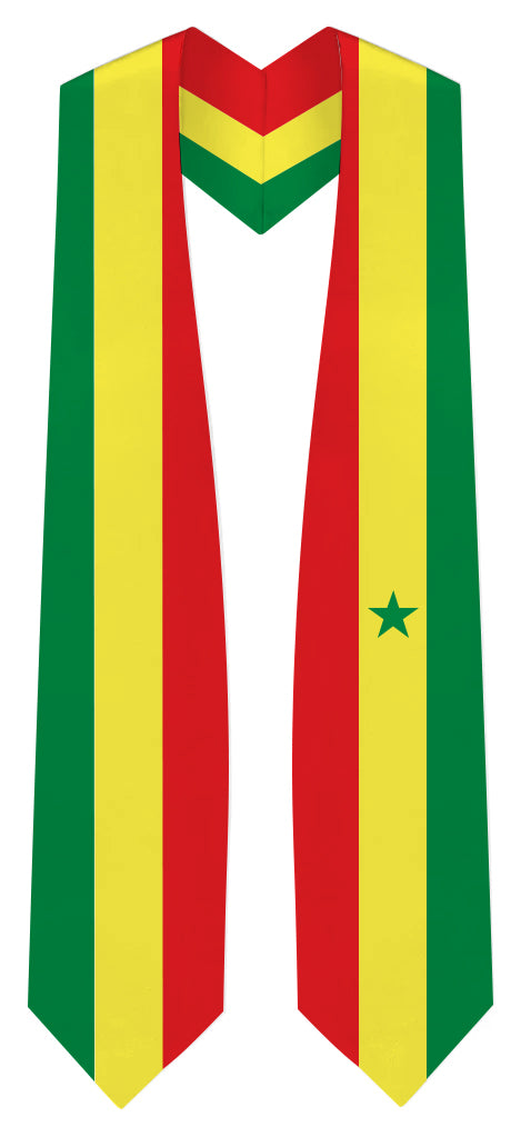 Senegal - International Patch Stole