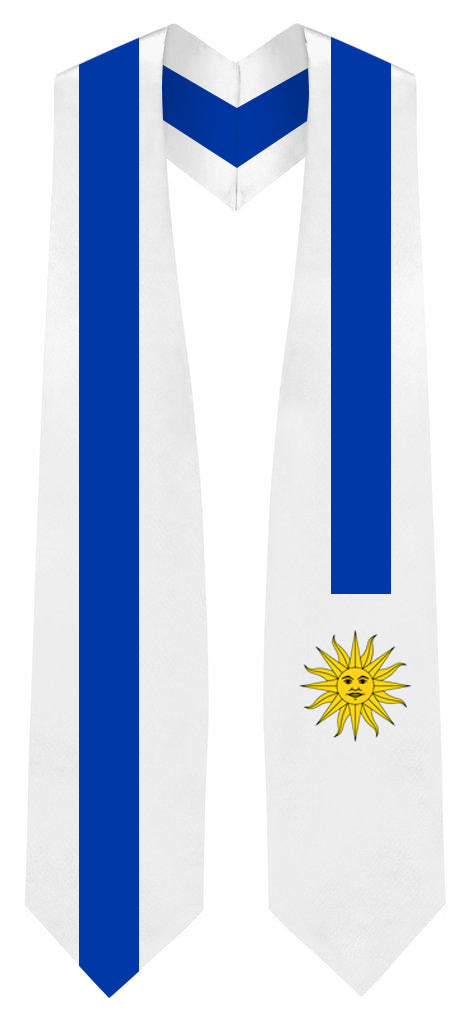 Uruguay Graduation Stole - Uruguay Flag Sash