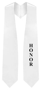 White Honor Stole - Stoles.com