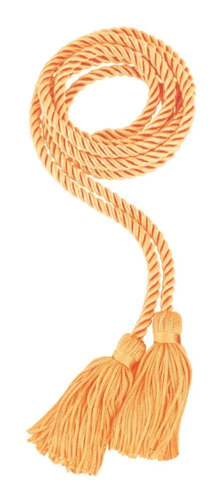 Apricot Honor Cord - College & High School Graduation Honor Cords - Graduation Cap and Gown