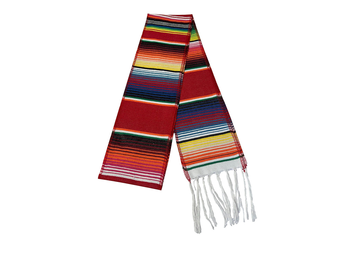 Red Mexican Serape Graduation Stole/Sash